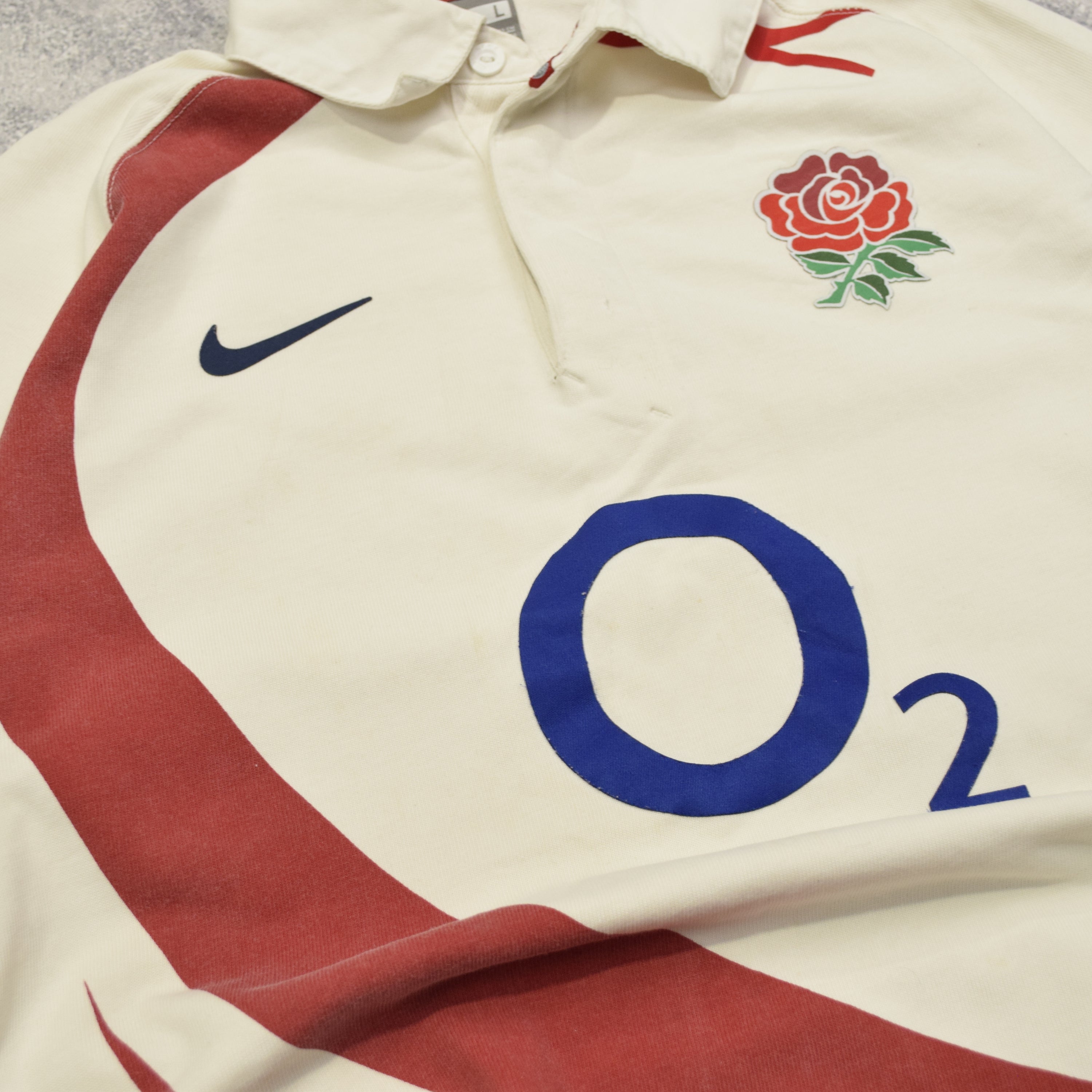 2000s Nike England Rugby Jersey