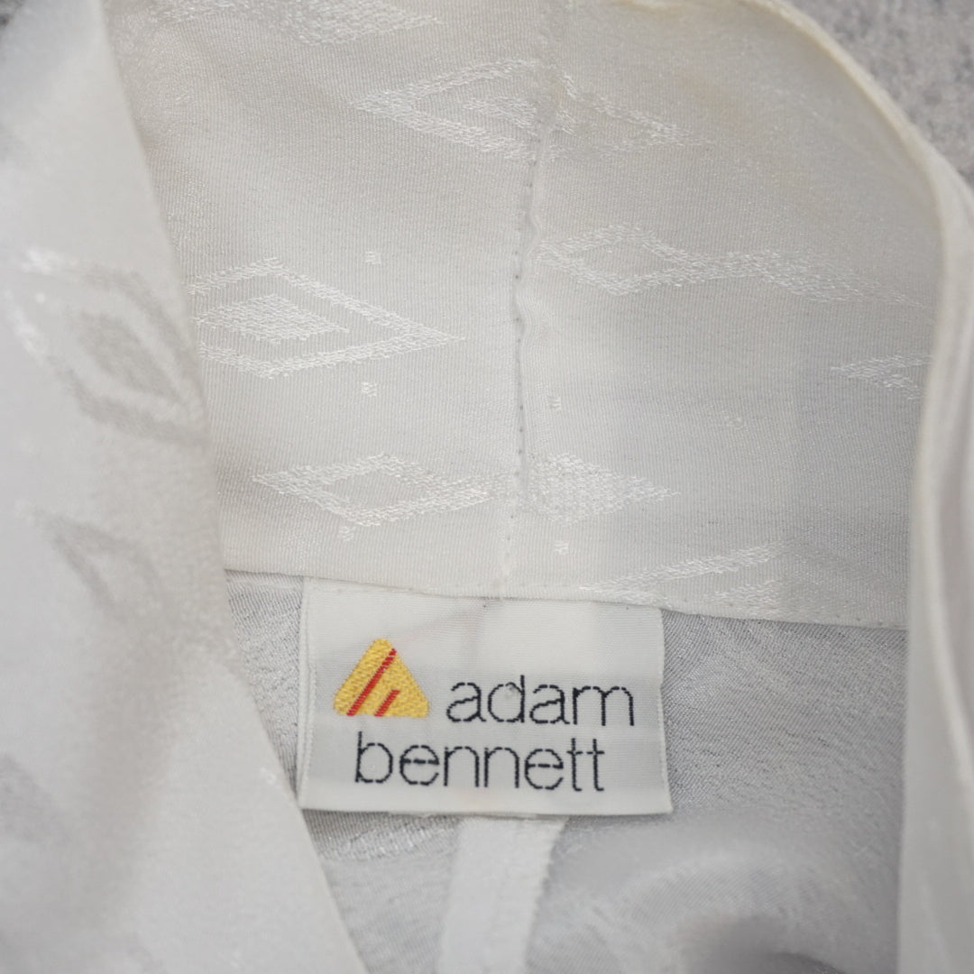 80s Adam Bennett Patterned Blouse