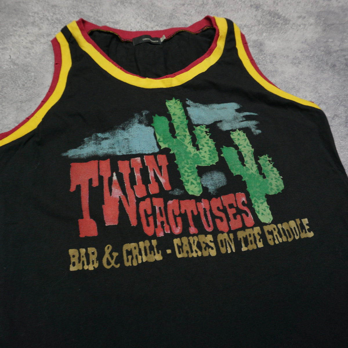 2000s Dsquared2 Graphic Tank Top