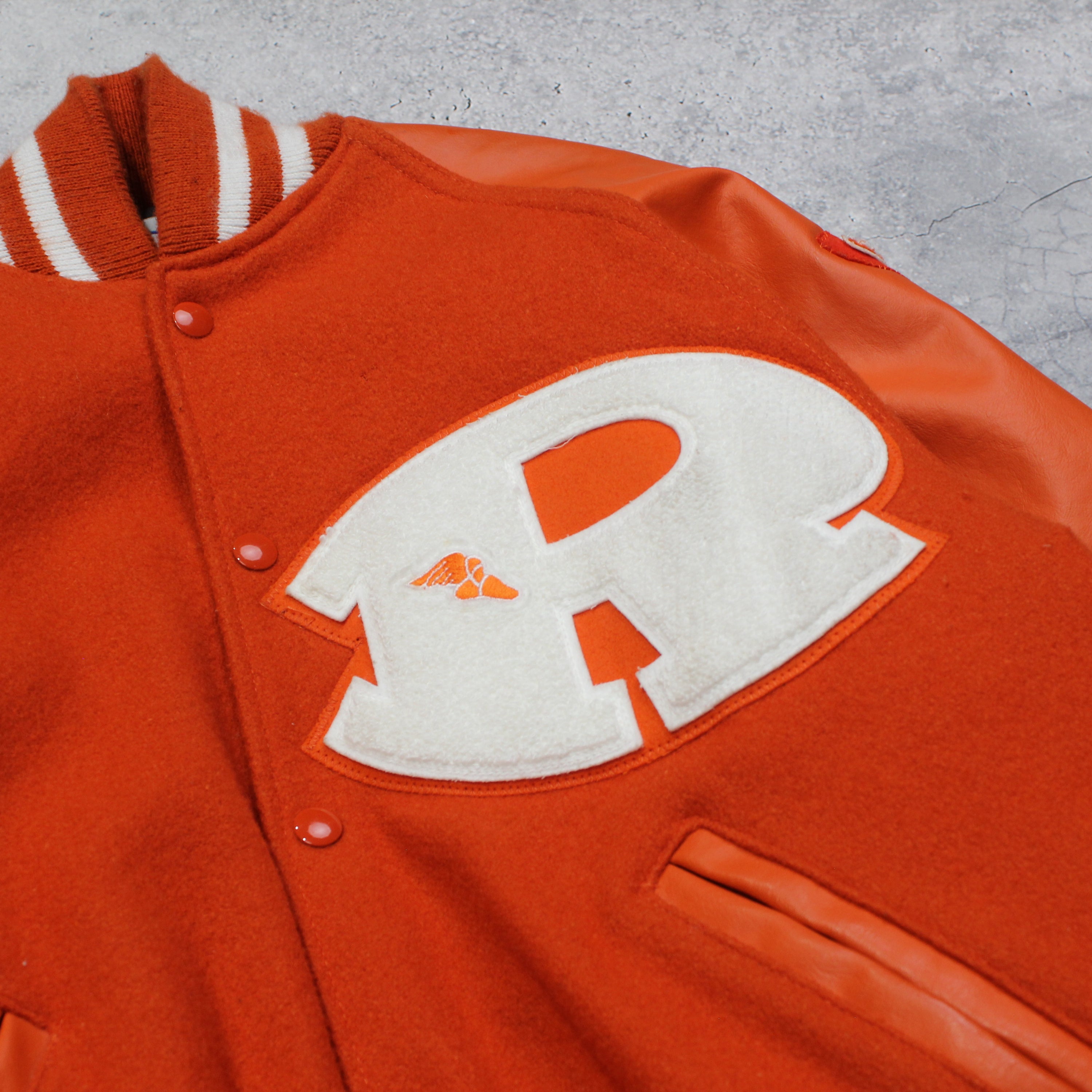 2000s Neff Varsity Leather Jacket