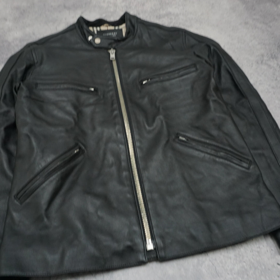 Burberry Black Label Leather Jacket