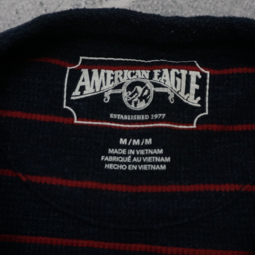 American Eagle Striped Knit Sweater