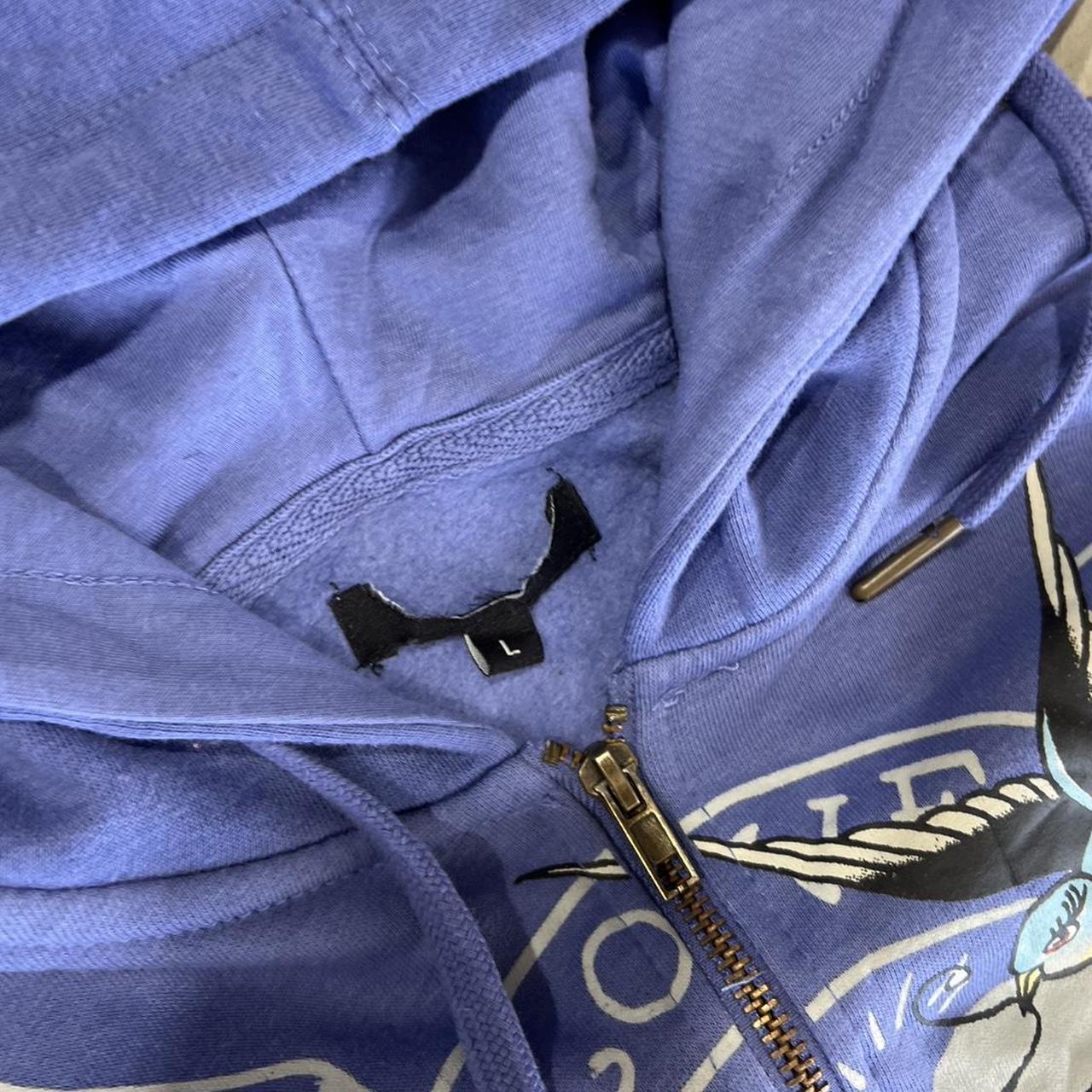 2000s Ed Hardy Graphic Hoodie Zip Up