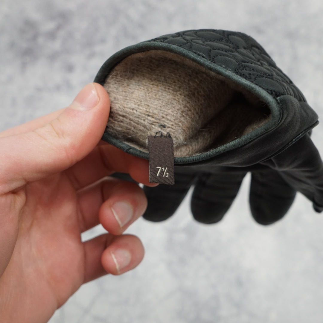 2000s Coach Leather Gloves