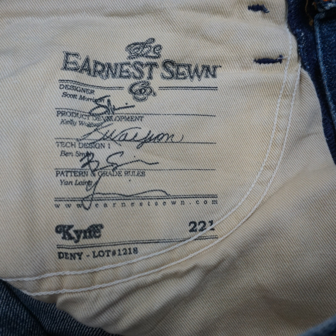 Earnest Sewn Kyne Selvedge Distressed Jeans