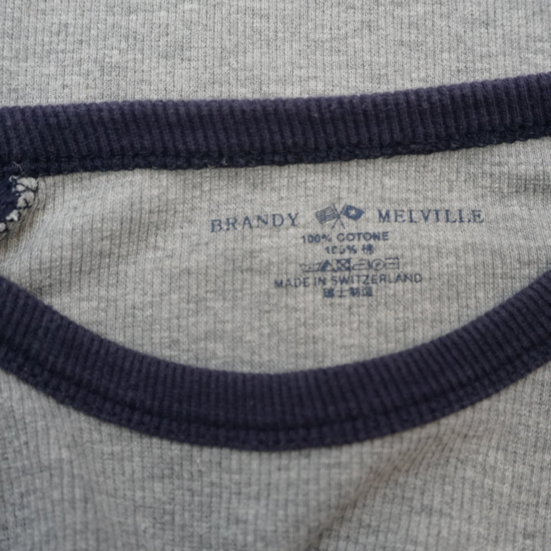 Brandy Melville Raglan Thermal Shirt