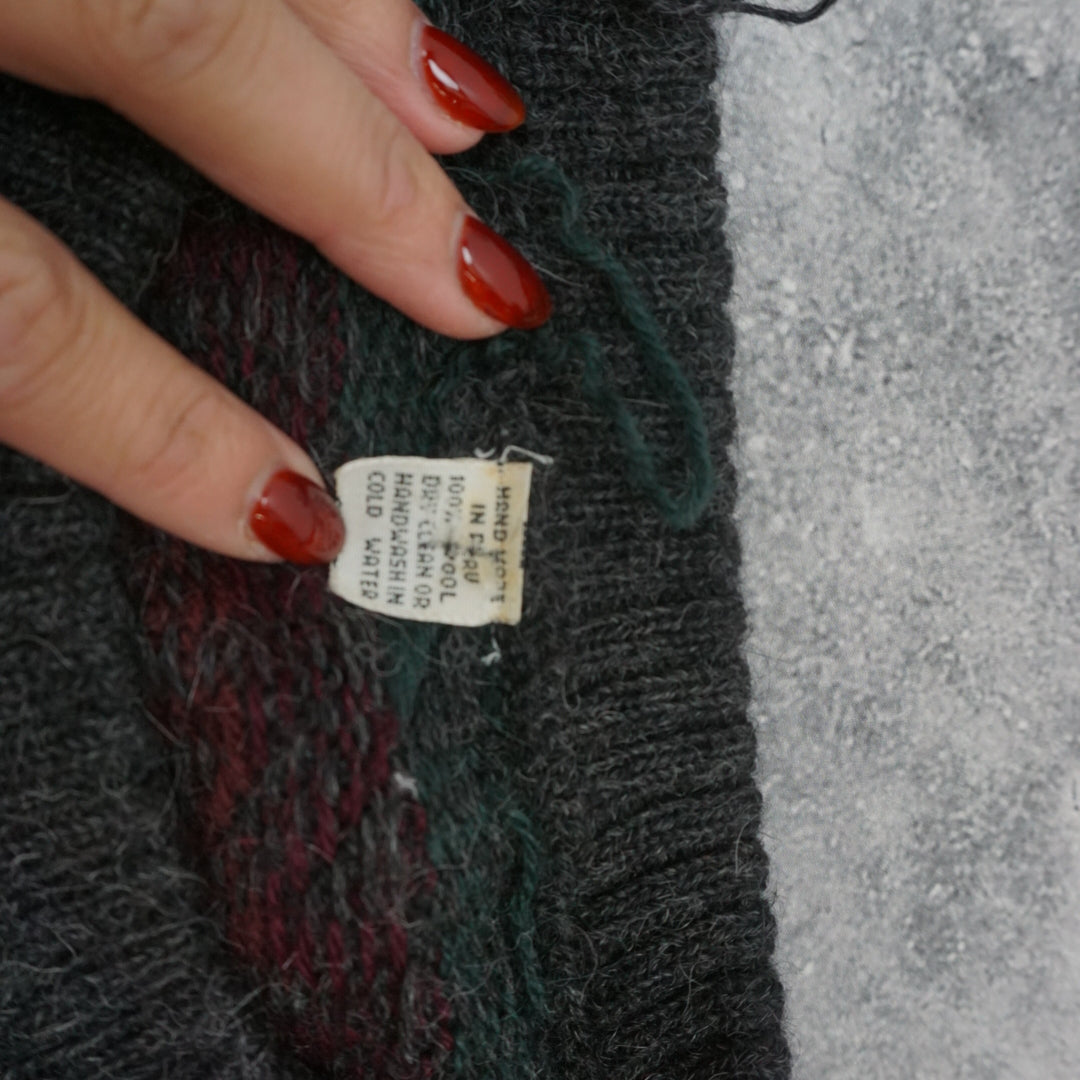 90s Gordon Striped Knit Sweater