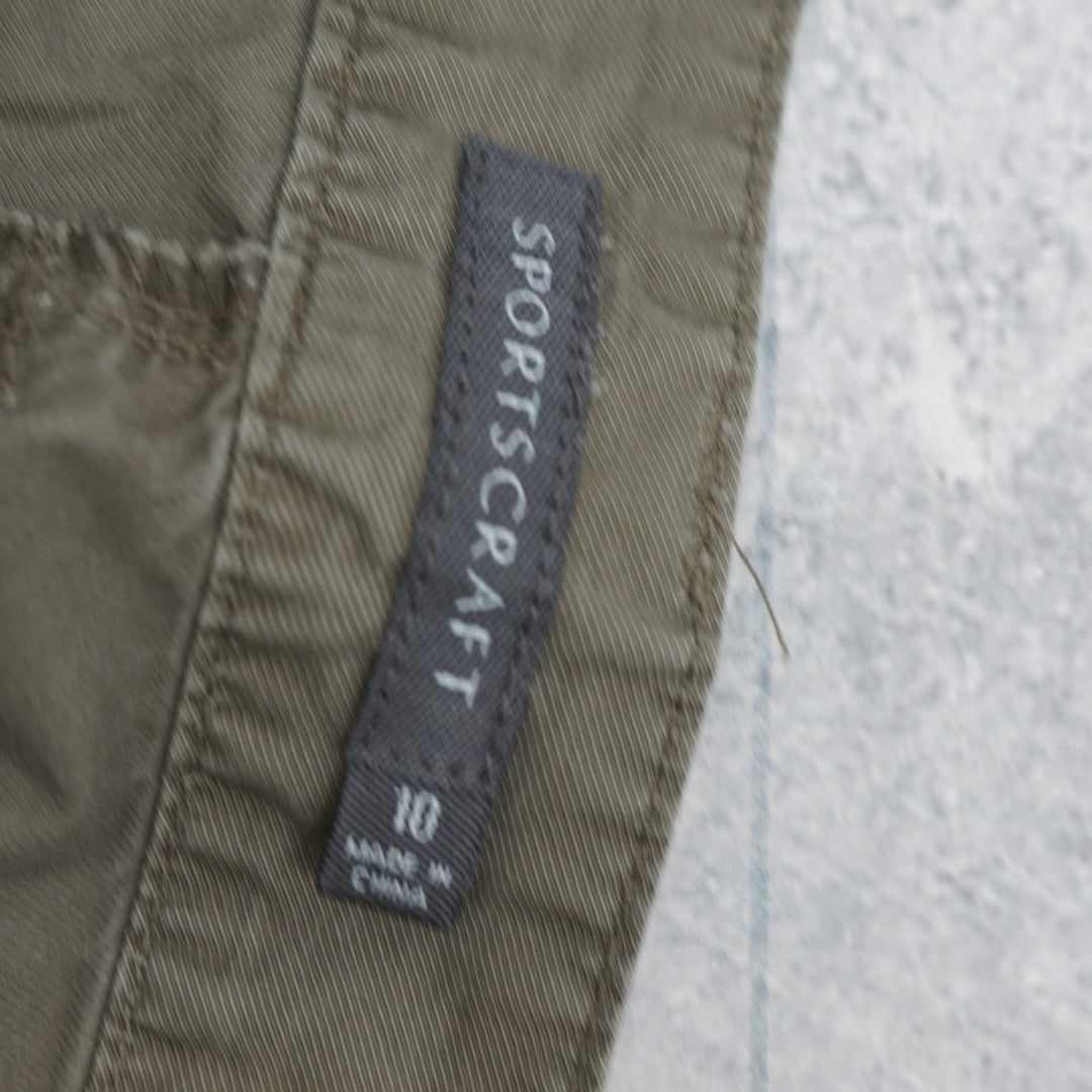 2000s Sportscraft Olive Capri