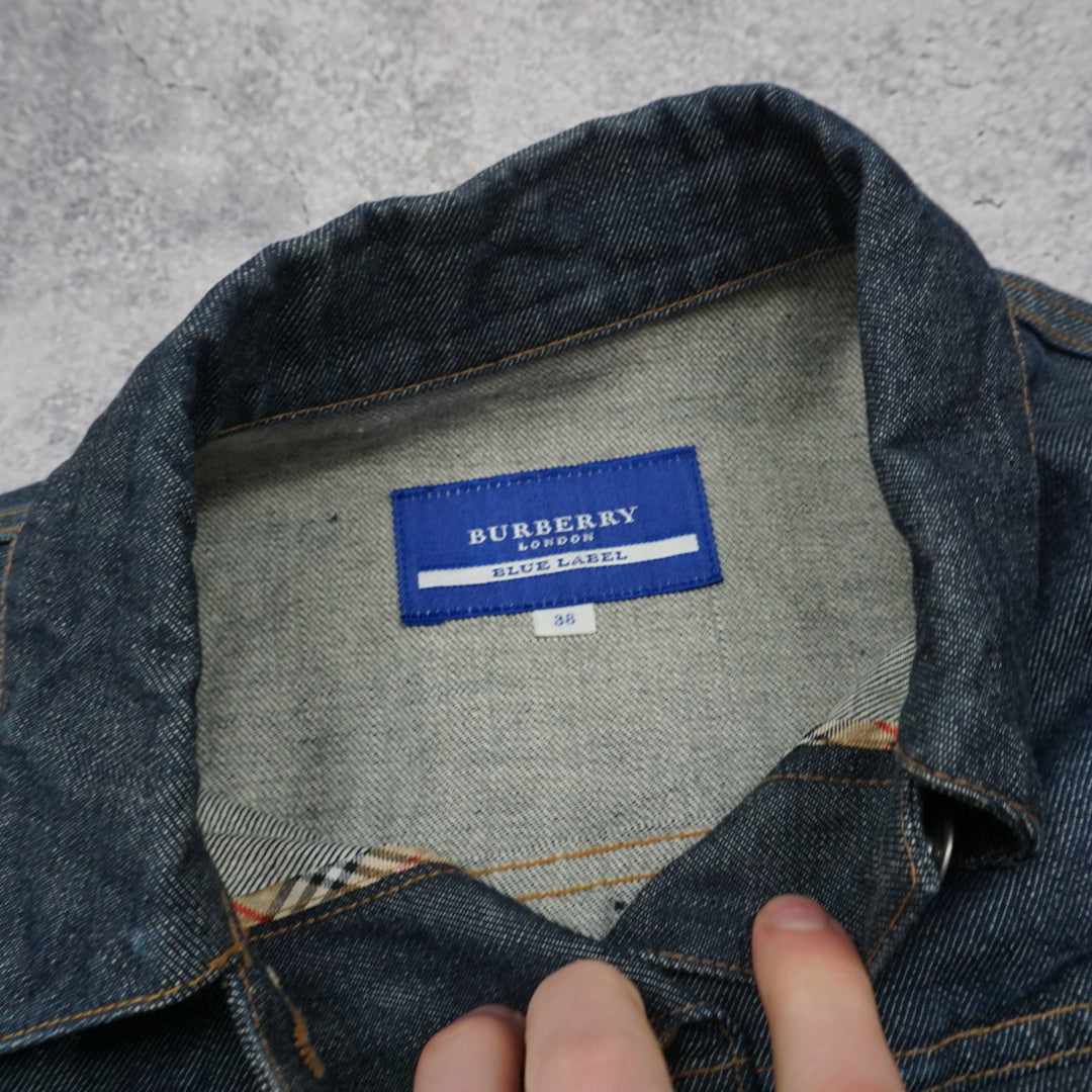 2000s Burberry Blue Label Denim Jacket