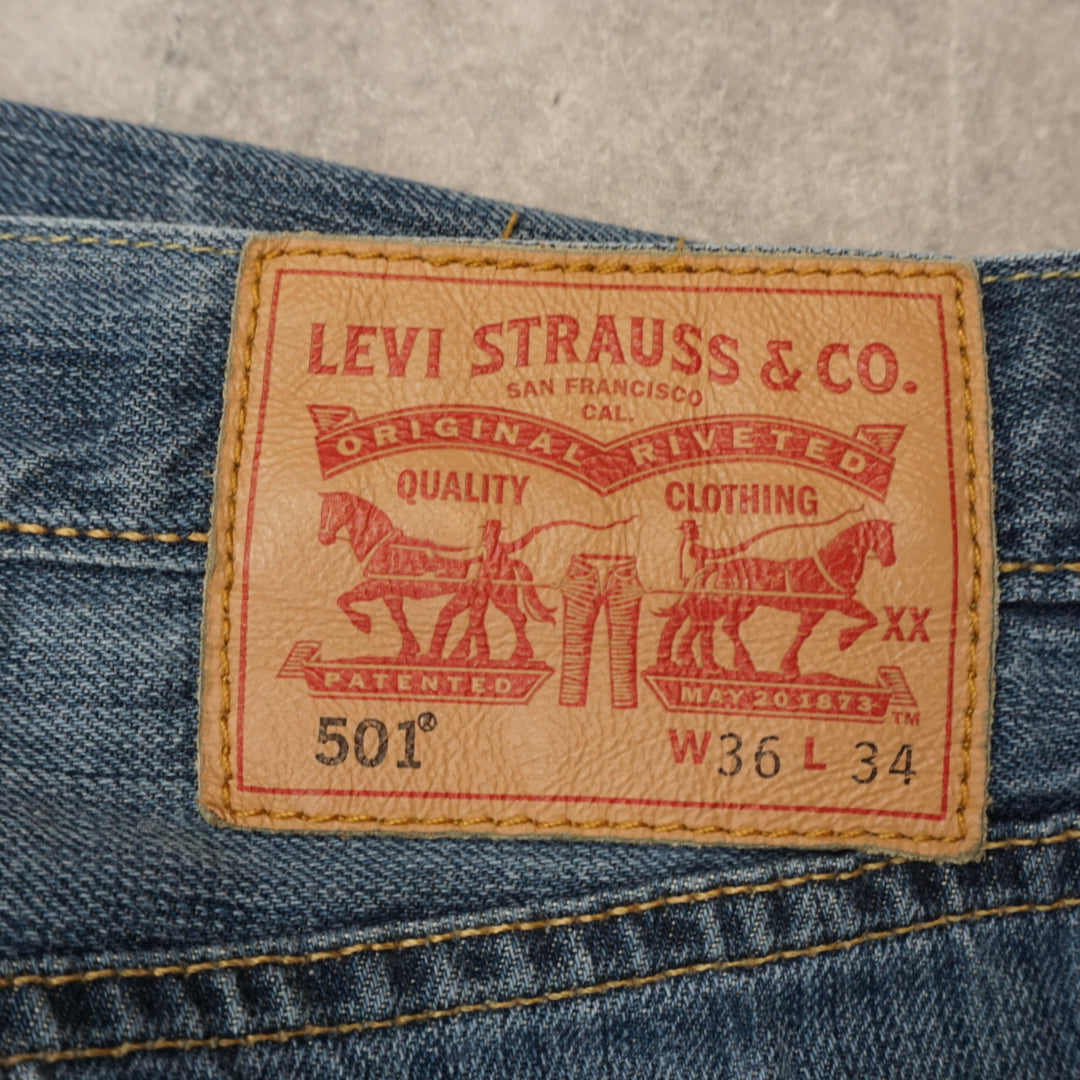 2000s Levi 501 Distressed Jeans