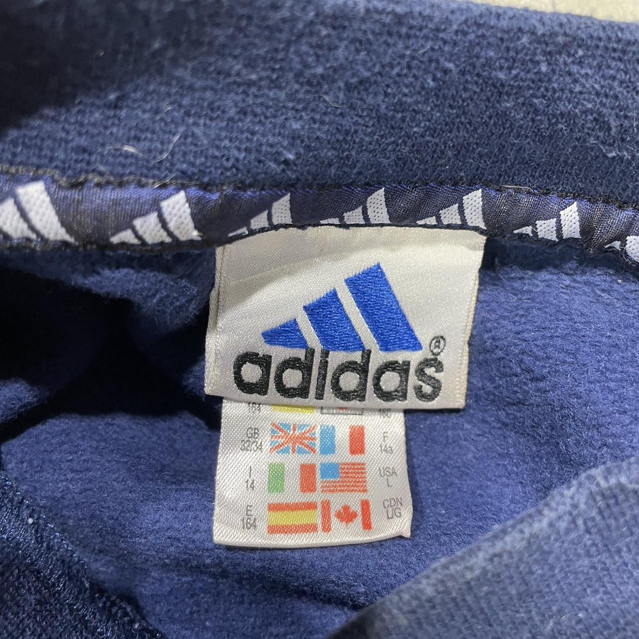 90s Adidas Oversized Crewneck