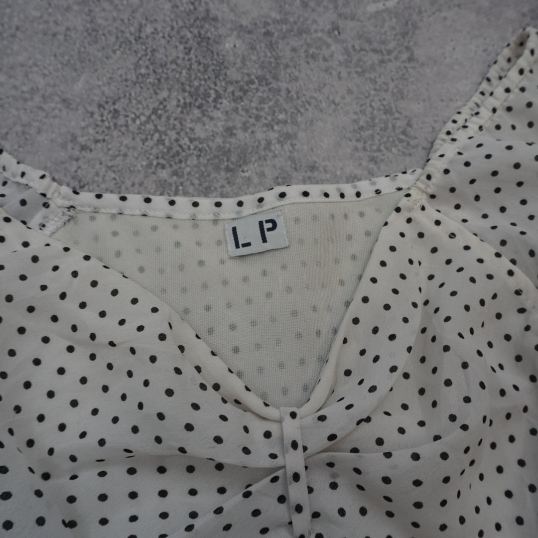 L.P. Polka Dot Top