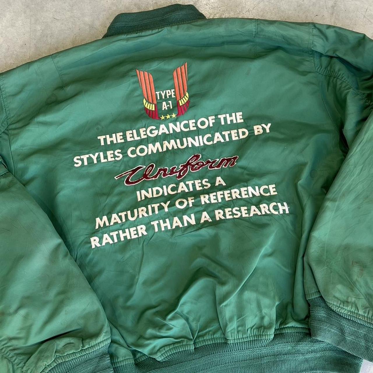 90s UniForm Embroidered Jacket