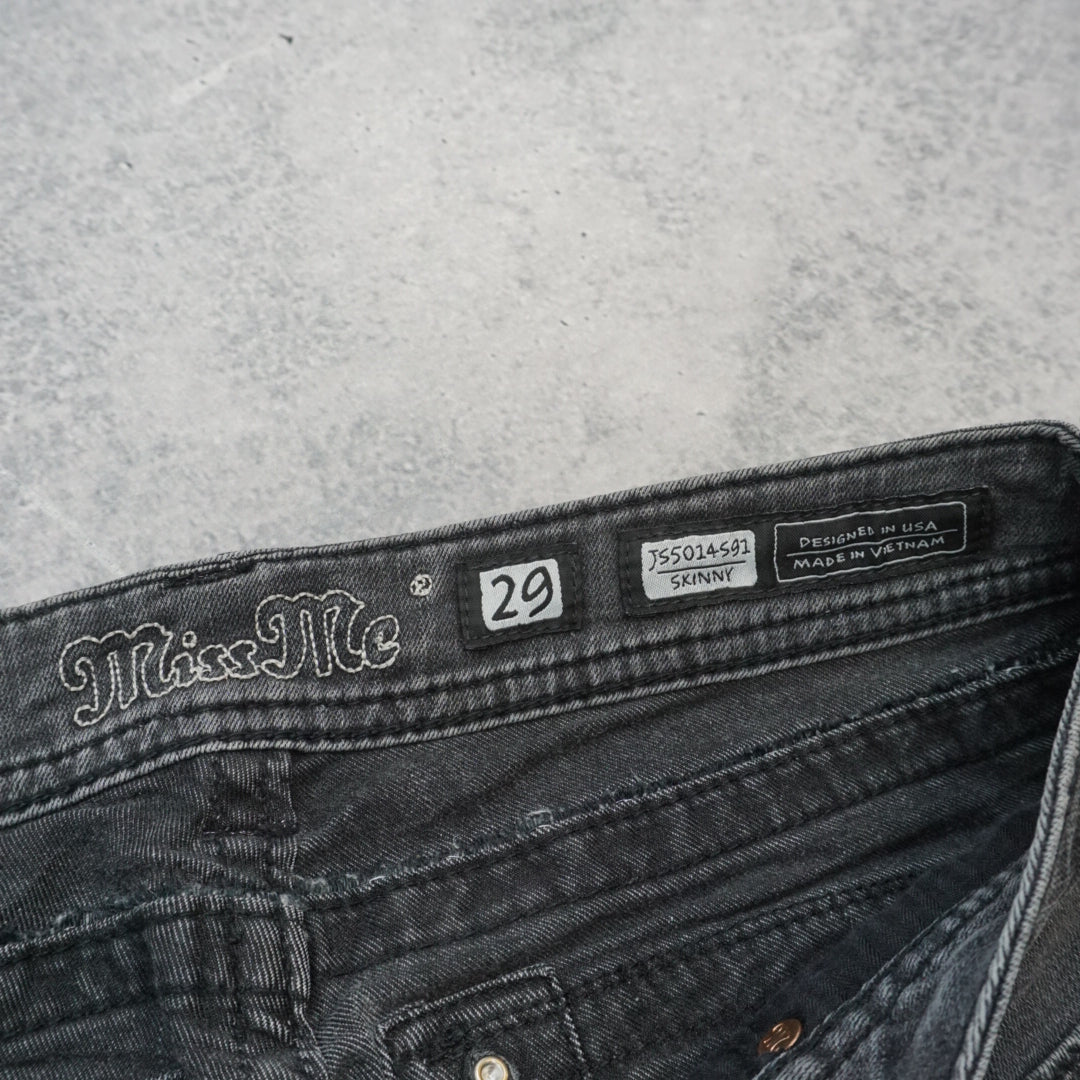 2000s Miss Me Skinny Embellished Jeans