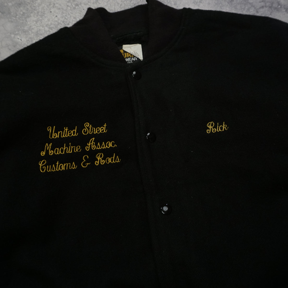 90s Auburn Emnroidered Bomber Jacket