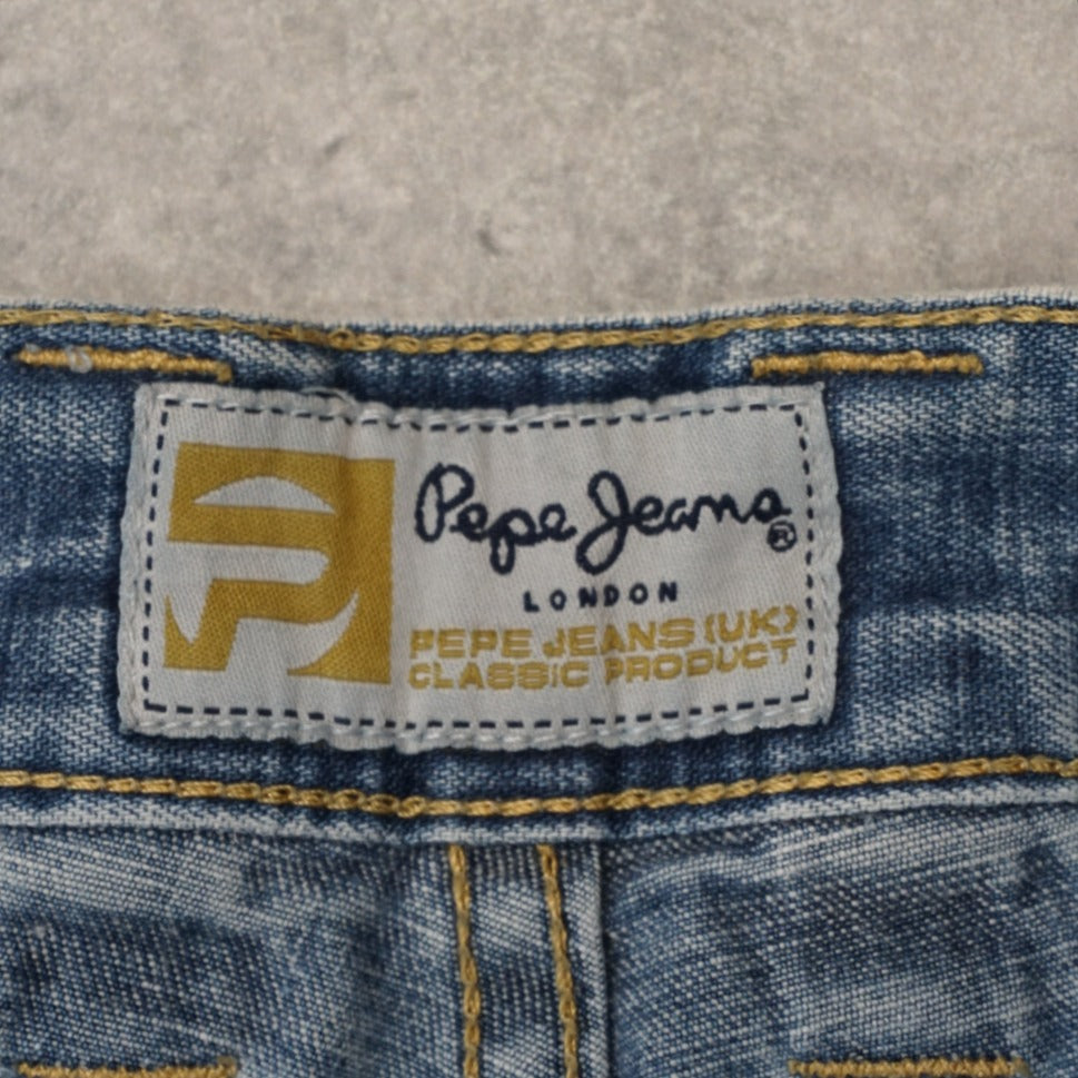 2000s Pepe Jeans Baggy Cargo Pocket Jorts