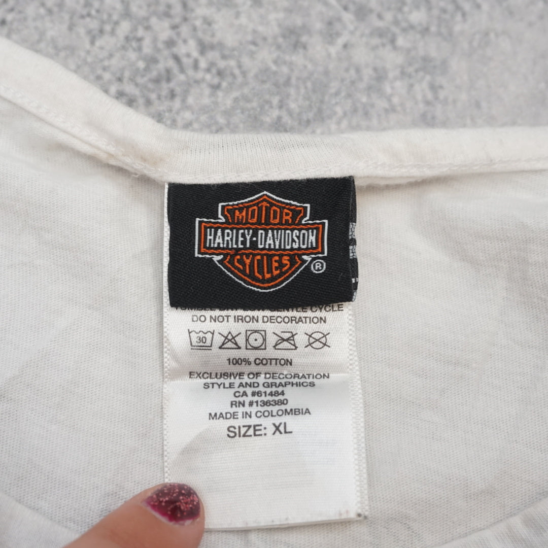2000s Harley-Davidson Graphic Tank Top Top
