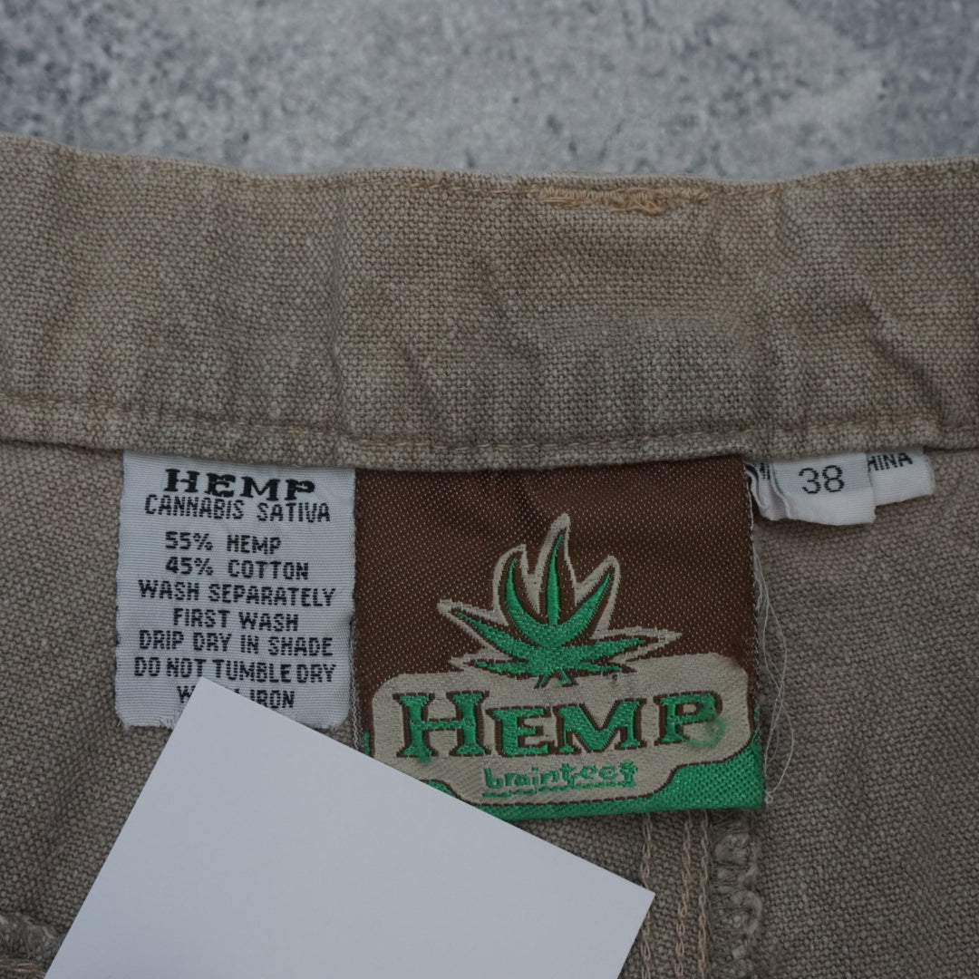 2000s Hemp Braintees Cargo Hemp Shorts