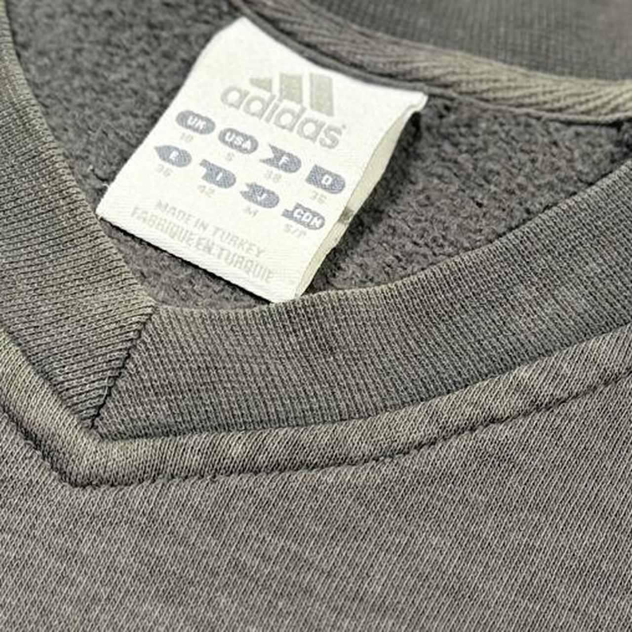2000s Adidas V Neck Sweatshirt