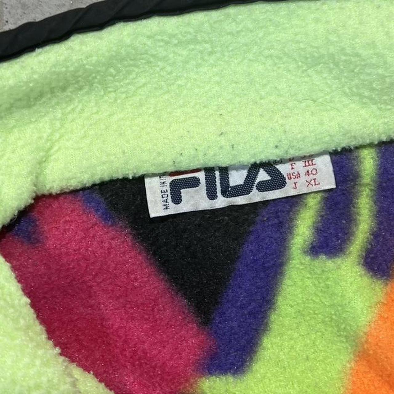 2000s Fila Graphic Hoodie Jumper