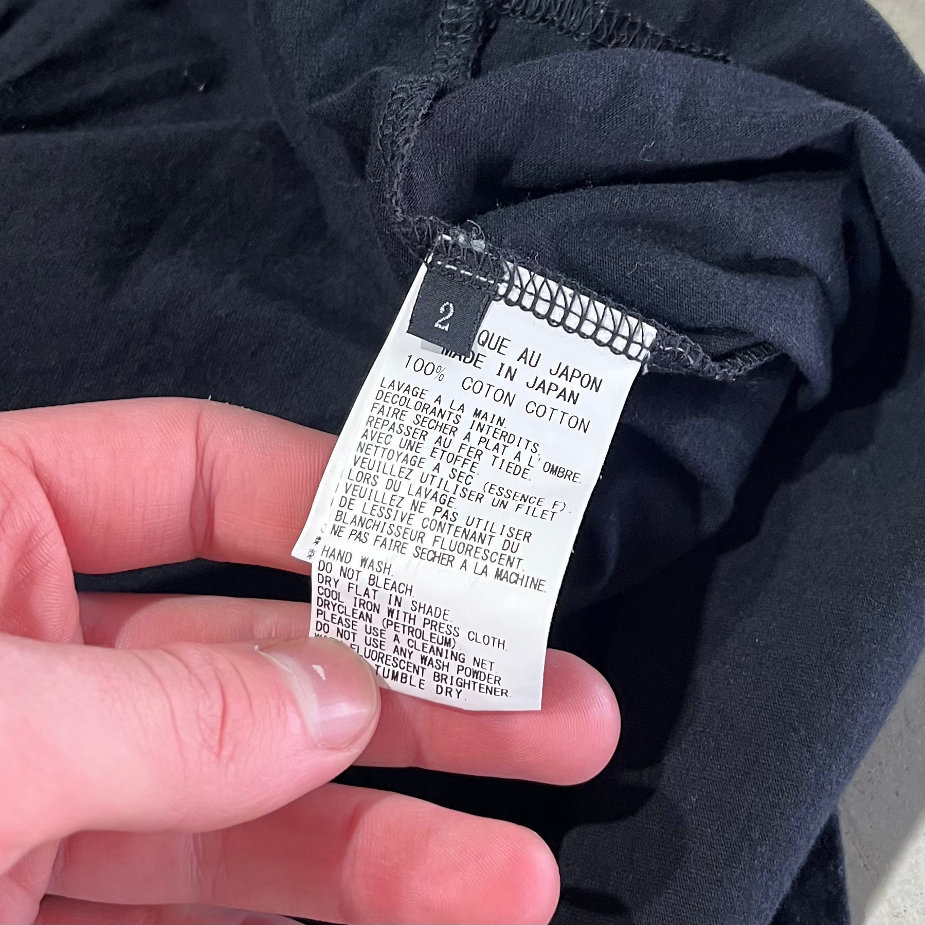 Y's Yohji Yamamoto Tee