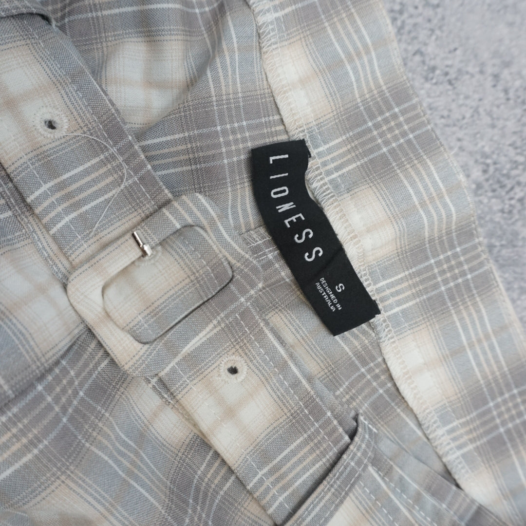 Lioness Plaid Summer Shorts