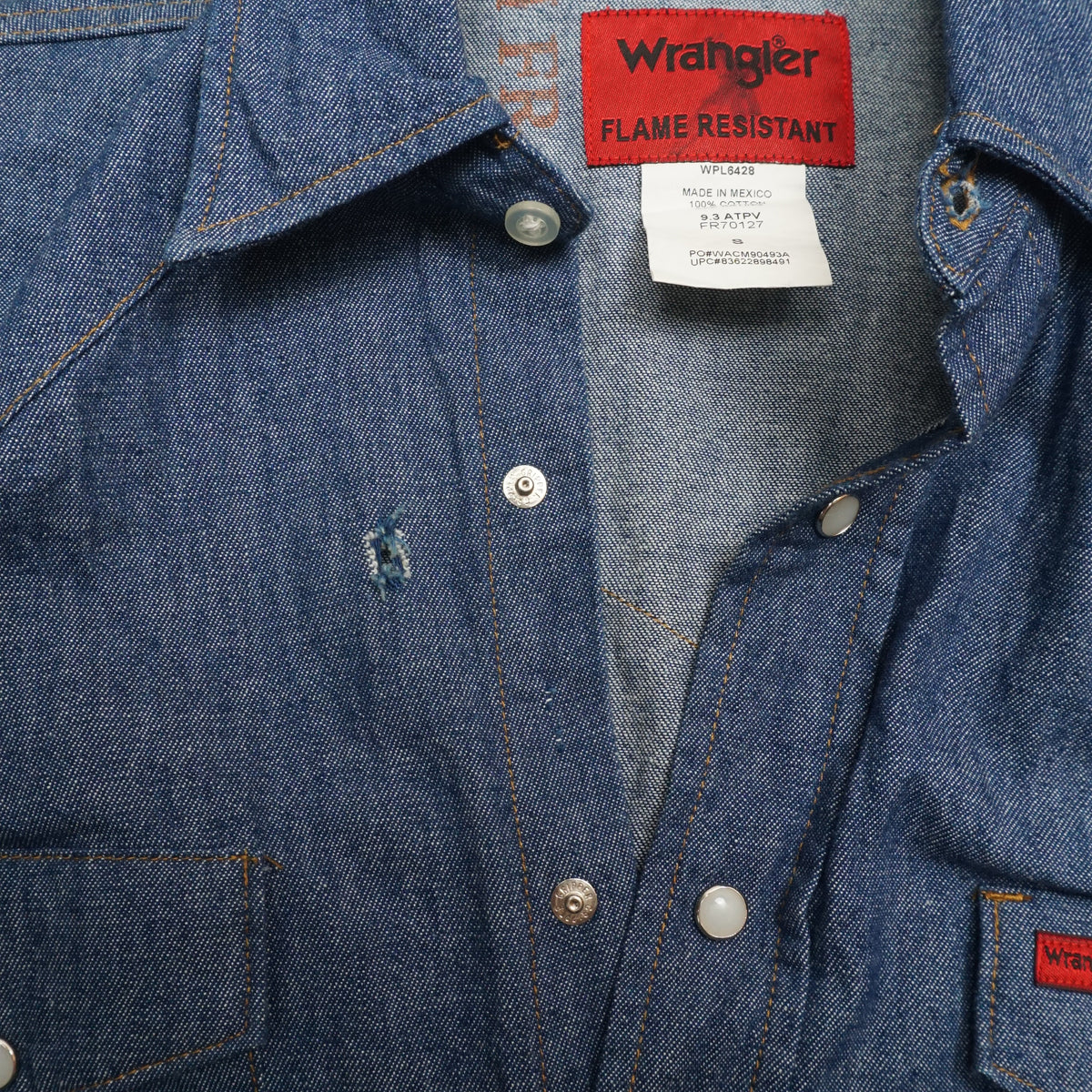 Wrangler Flame Resistant Western Shirt