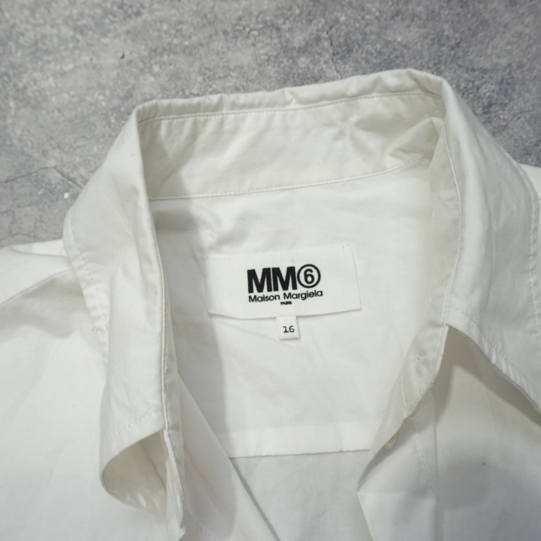 MM6 Cropped Button Up