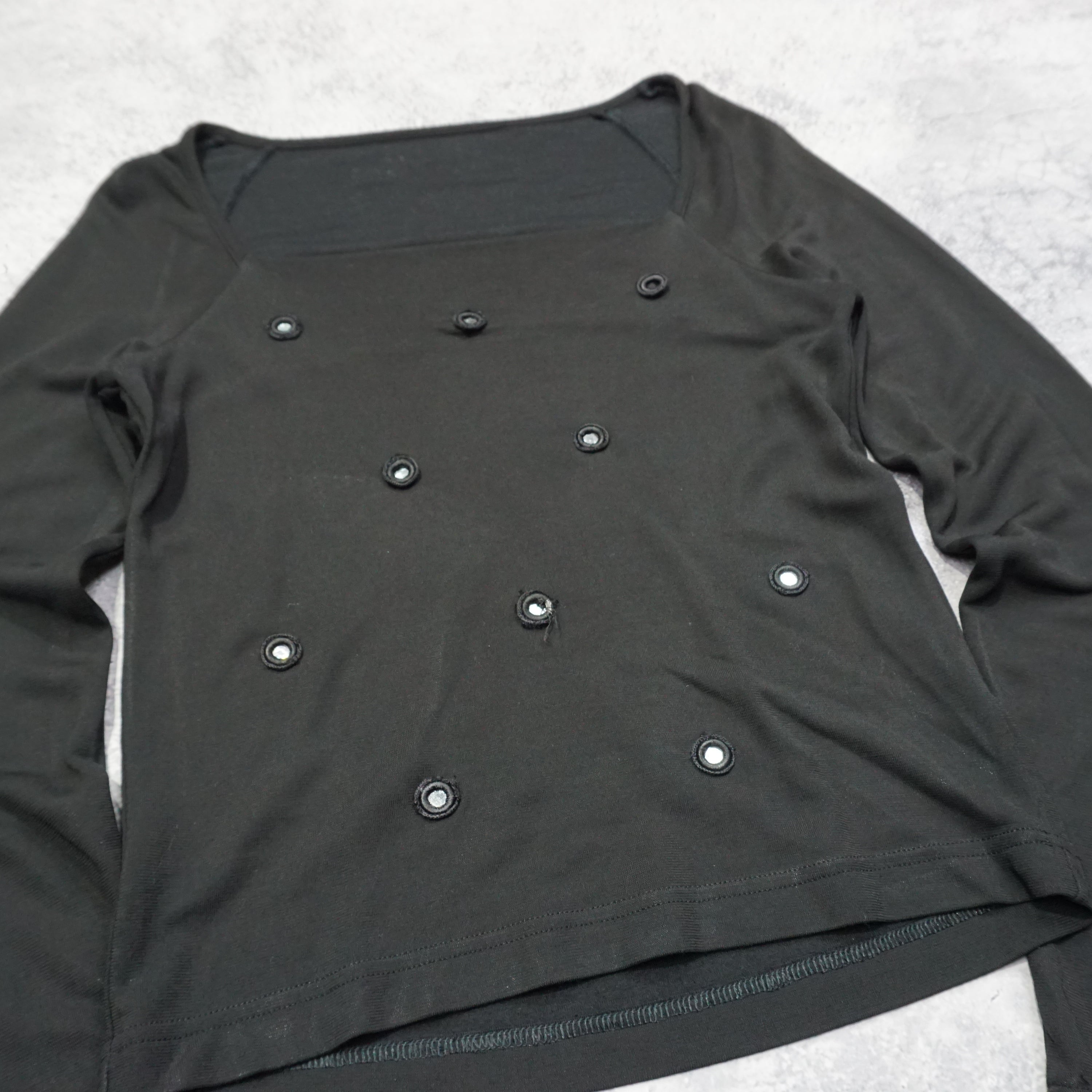 Embellished Long Sleeve Top