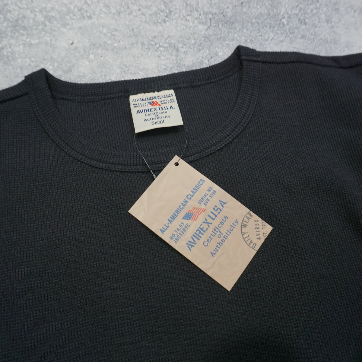 Avirex Daily Wear Waffle Knit T-Shirt