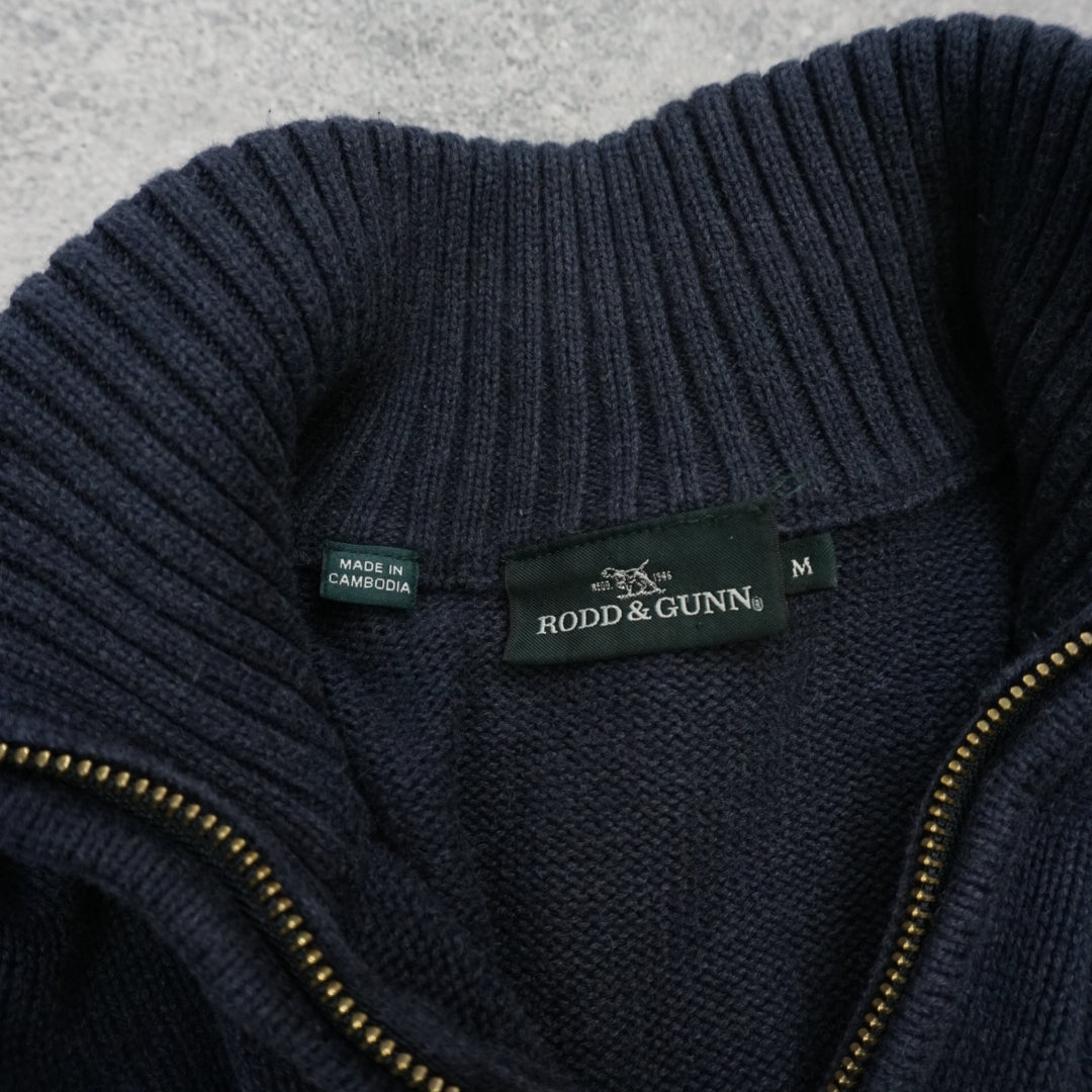 Rodd & Gunn Knit Cotton Quarter Zip Sweater