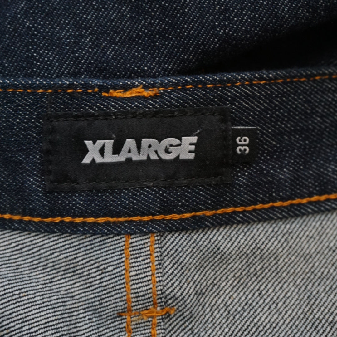 Xlarge Cargo Baggy Embroidered Jeans