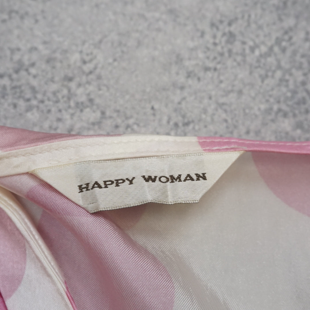 2000s Happy Woman Wrap Blouse