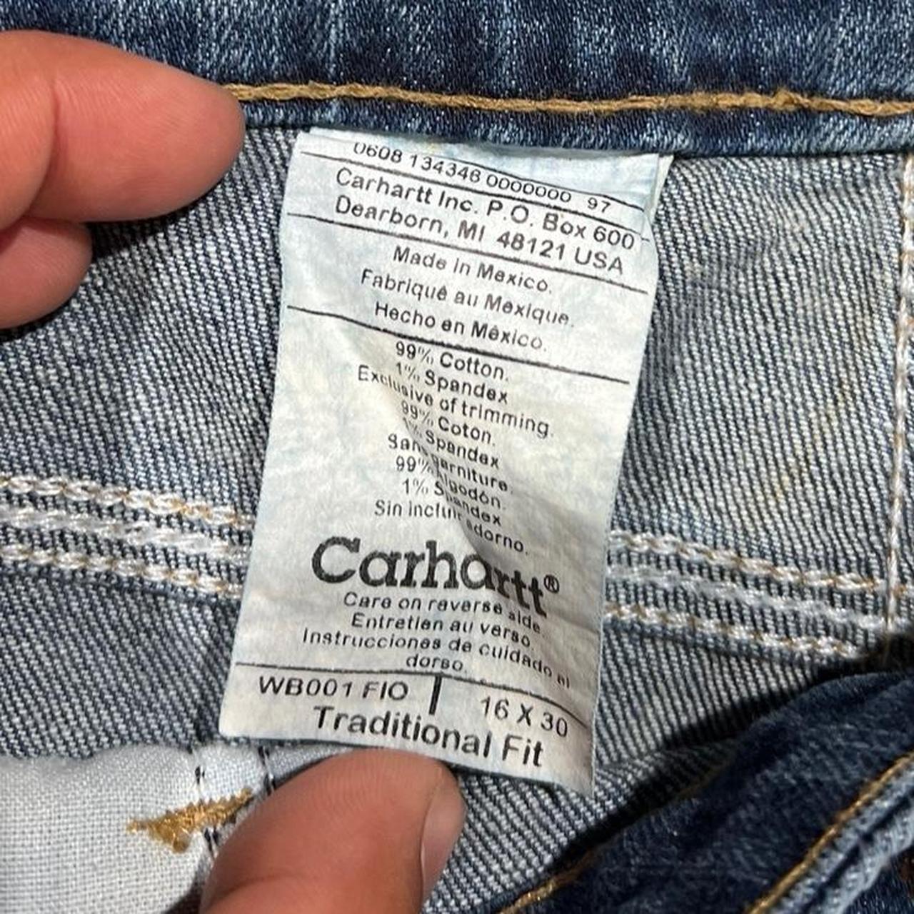 2000s Carhartt Double Knee Baggy Jeans Workwear Pants