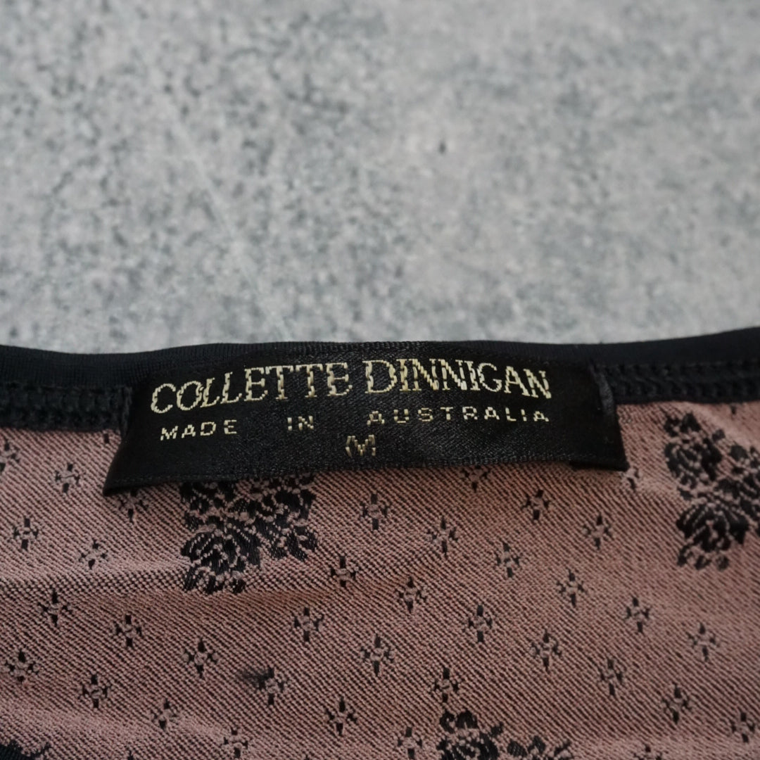 Collette Dinnigan Floral Top Tee