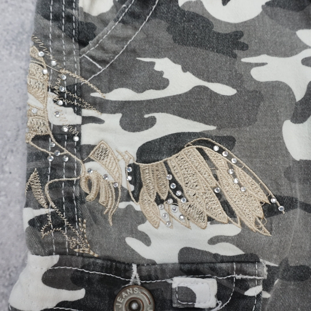 2000s Unbranded Camouflage Cargo Pants