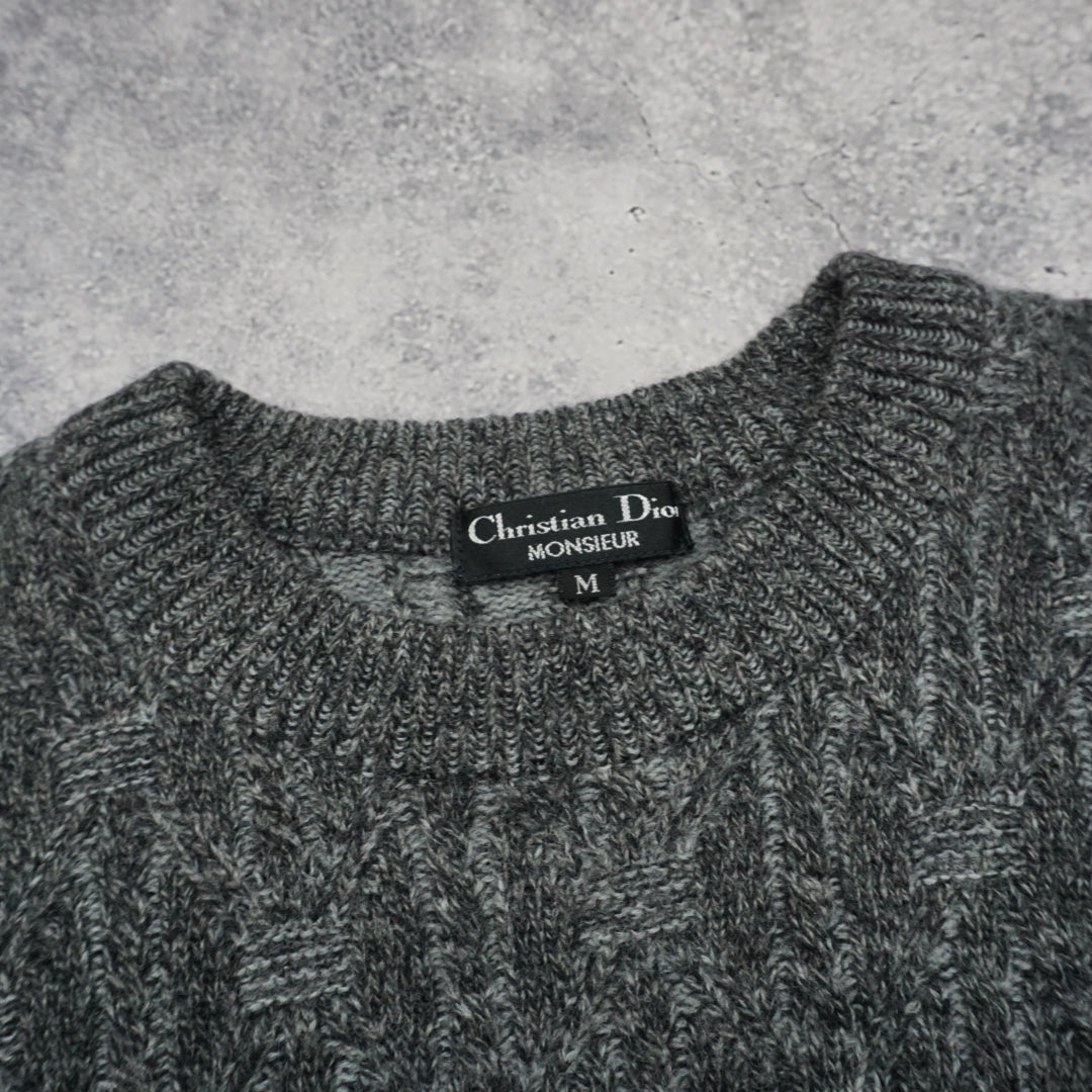 2000s Christian Dior Monsieur Wool Knit