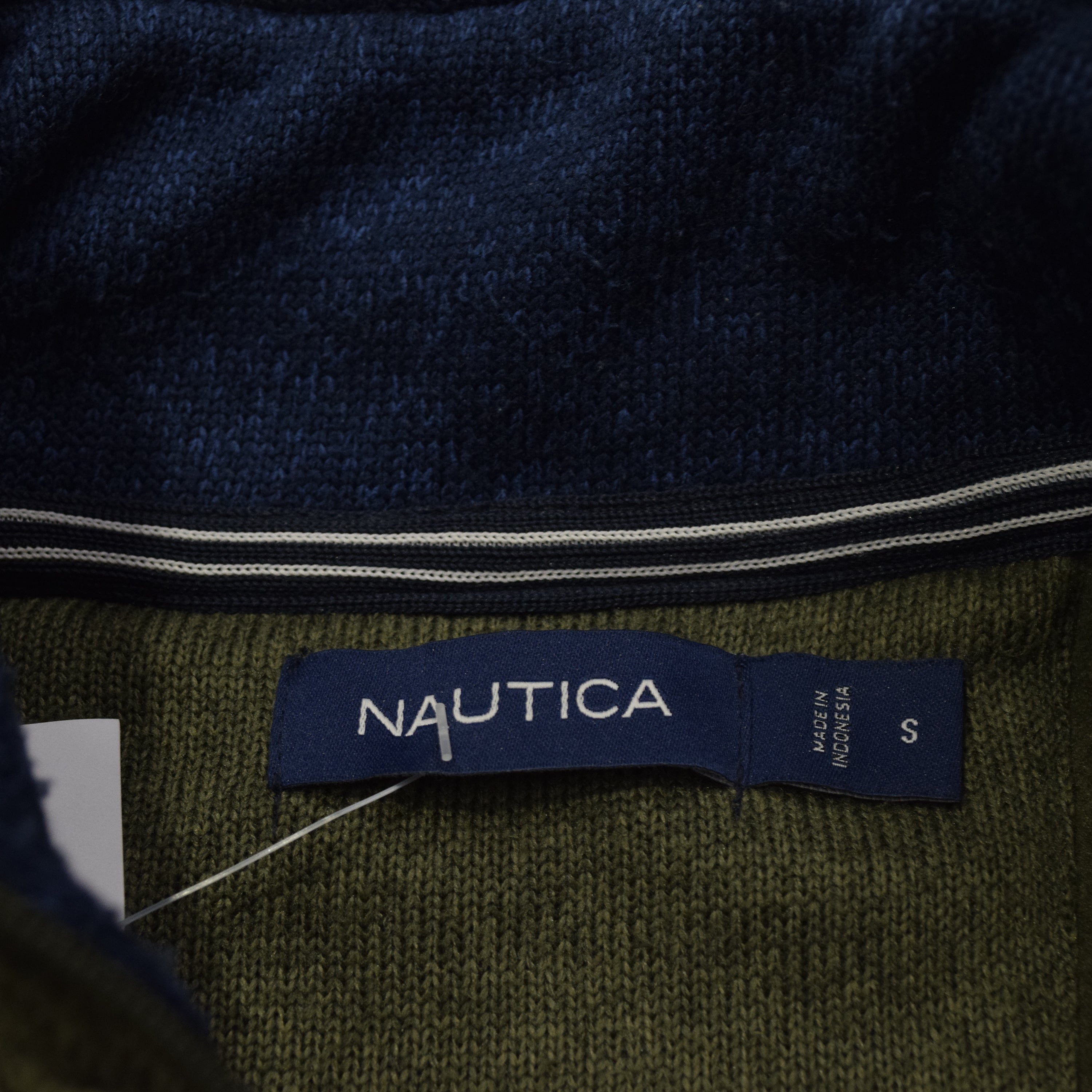 2000s Nautica Knit Fleece Quarter Zip