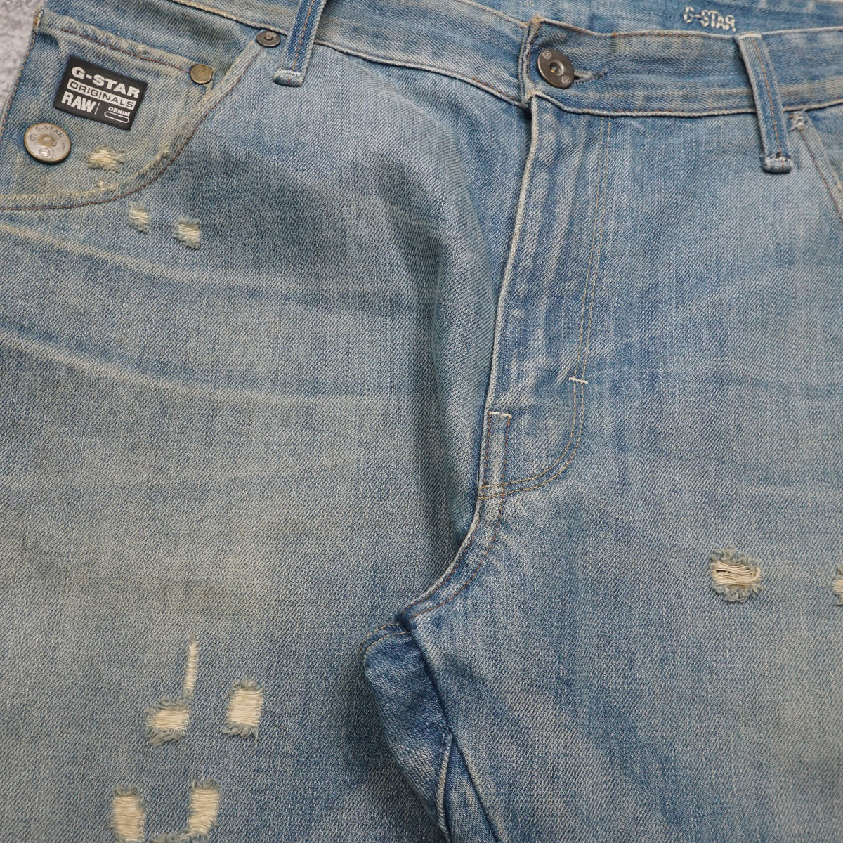 2000s G-Star Raw 3301 Arc Distressed Jeans