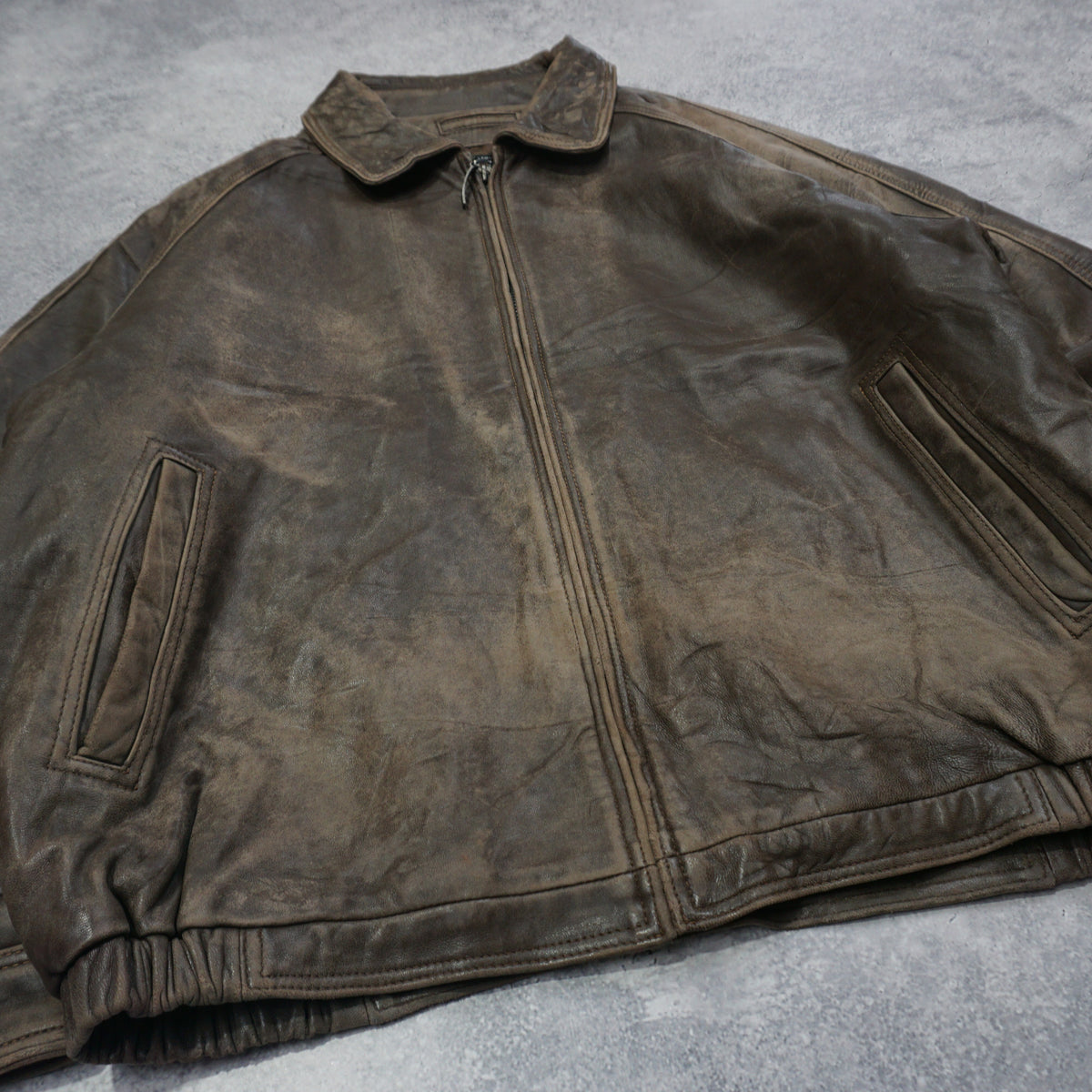 2000s Claiborne Lambskin Leather Jacket
