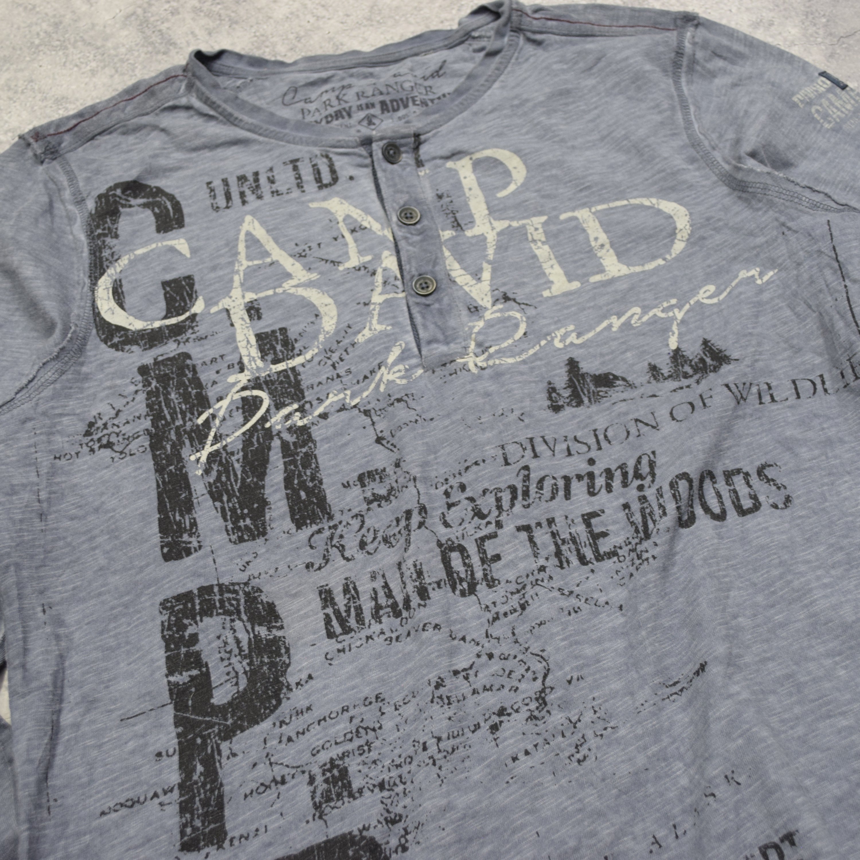 Camp David Henley T-Shirt