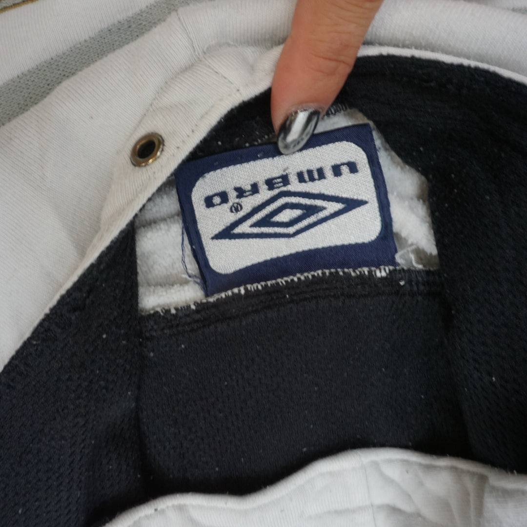 2000s Umbro Spellout Fleece Lined Hoodie