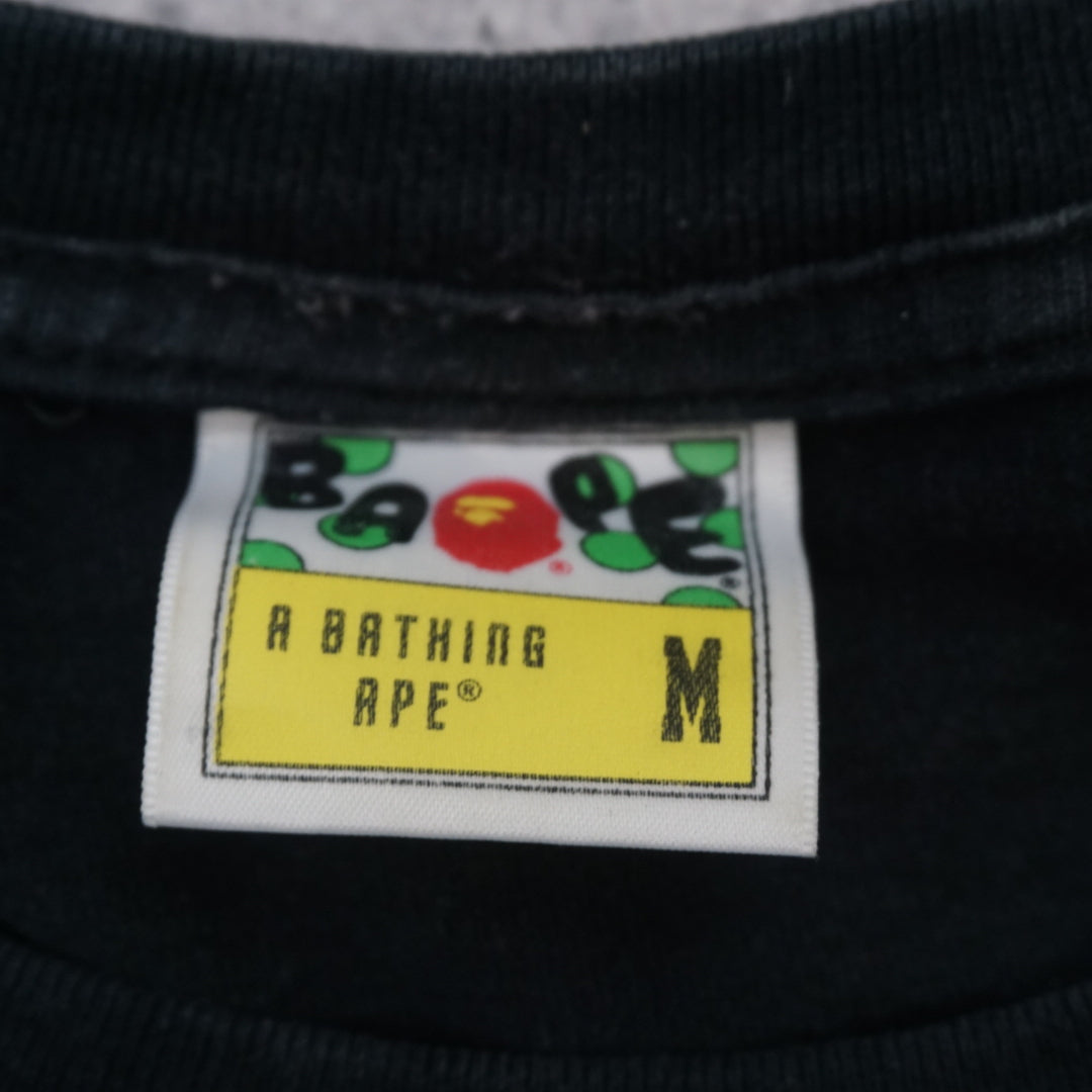 2000s Bape Shark Zip Graphic T-Shirt