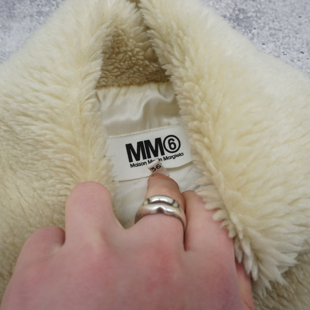 MM6 Maison Margiela Faux Fleece Quilted Jacket