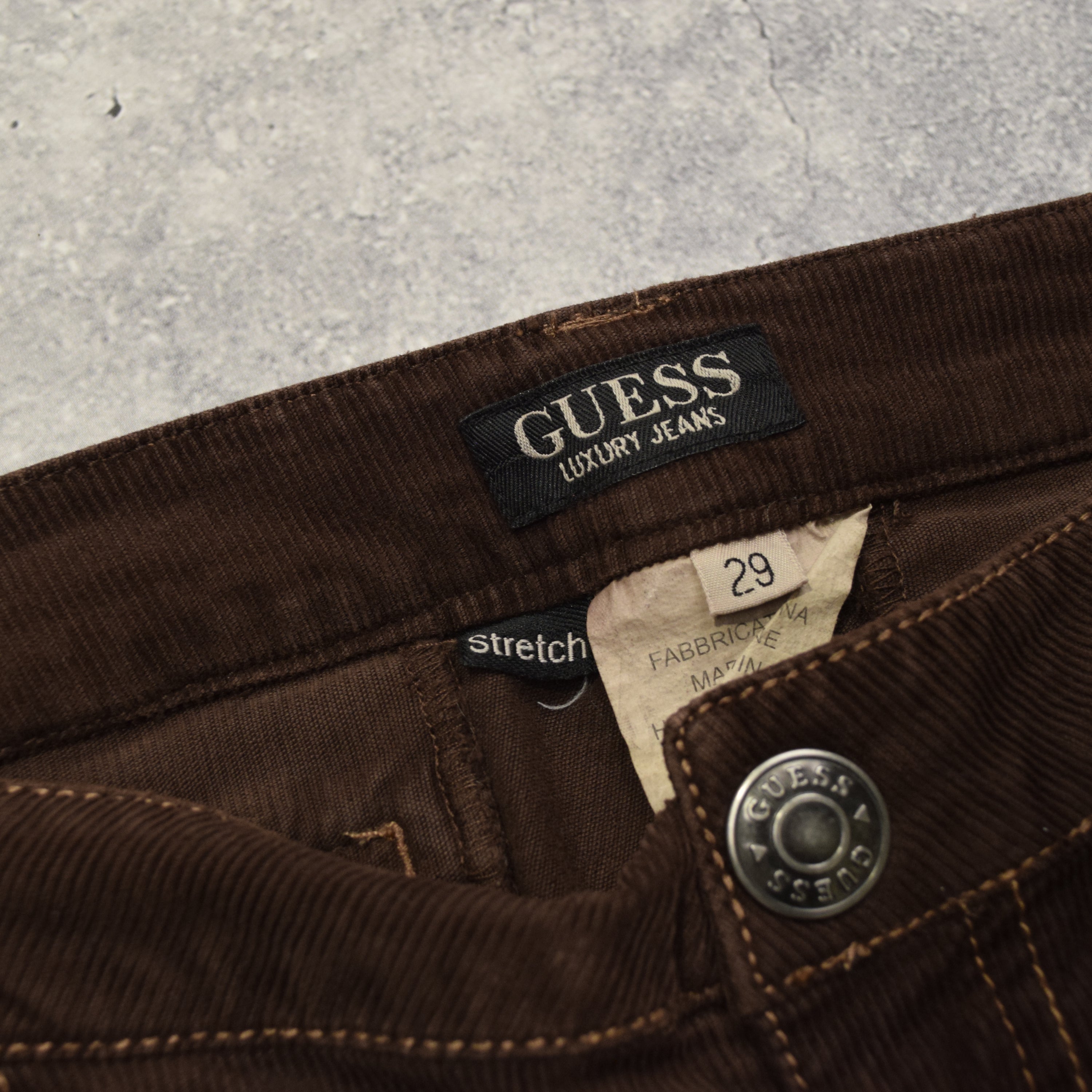 2000s Guess Corduroy Capri Pants