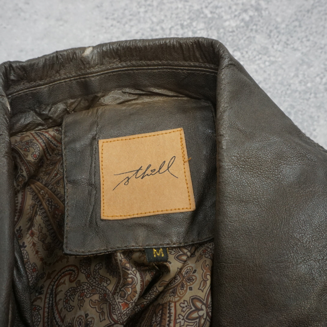2000s Sthel Leather Jacket
