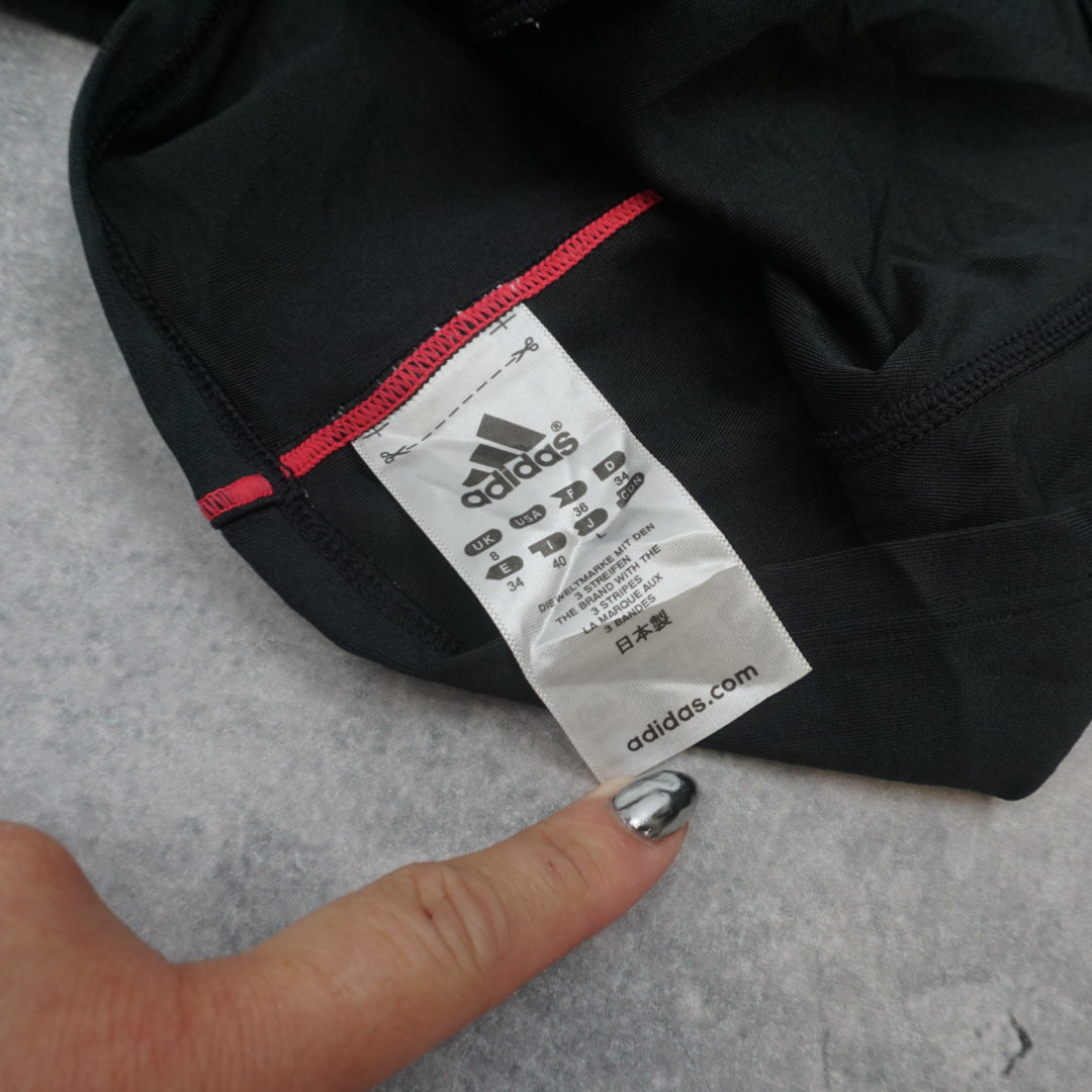 2000s Adidas Zip Athletic Vest Top
