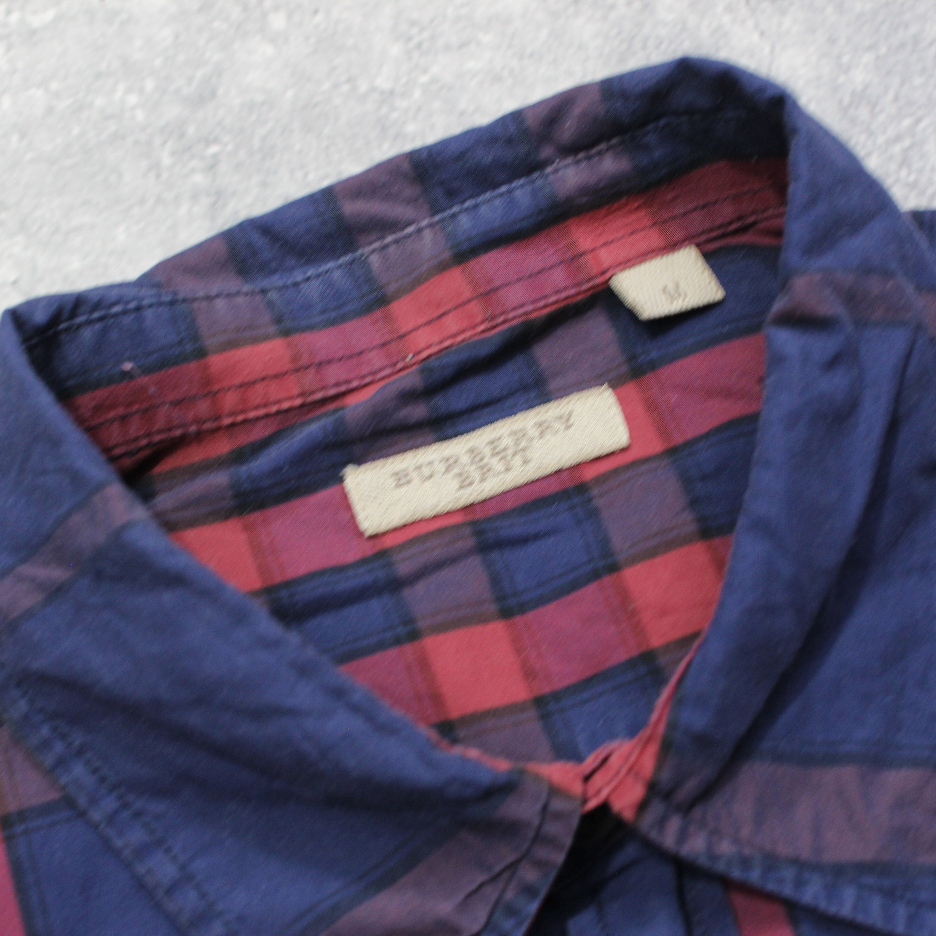 Burberry Nova Check Button Up