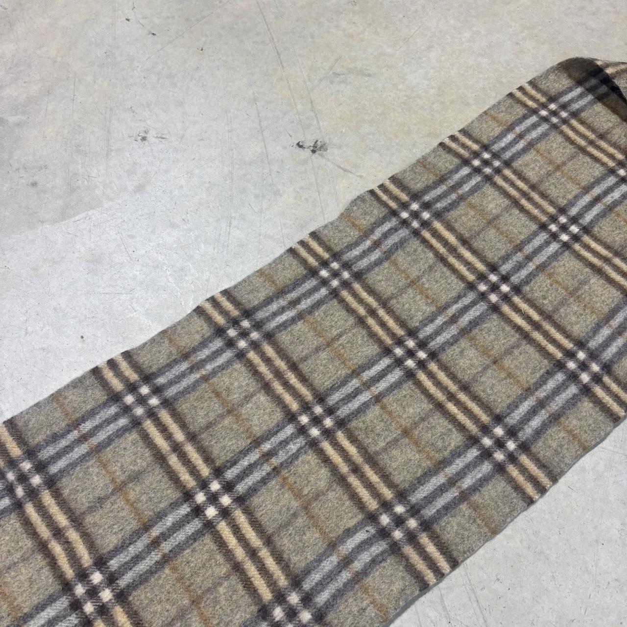 90s Burberrys Woolen Vintage Scarf