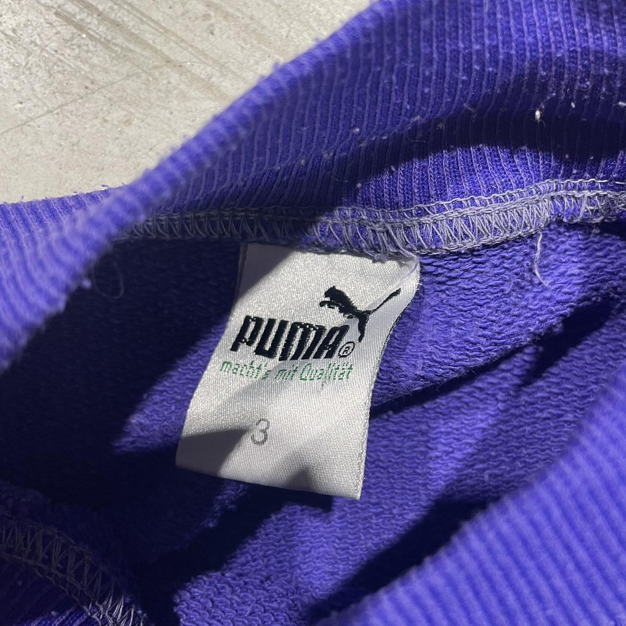 90s Puma Oversized Crewneck Jumper